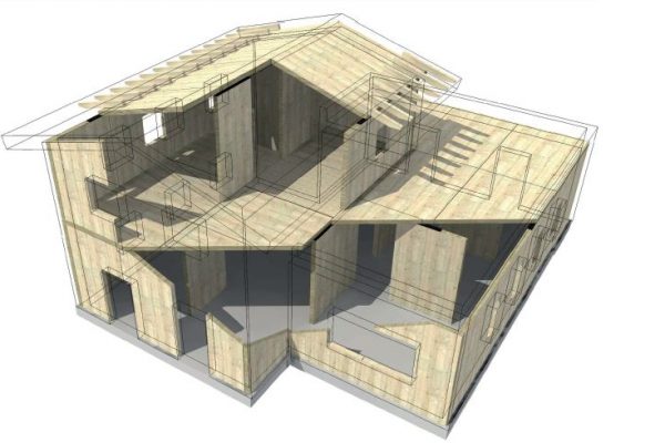 Case in legno
